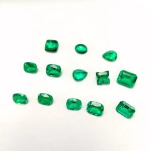 Lab-Grown Zambian Emerald – Emerald Cut Loose Gemstone