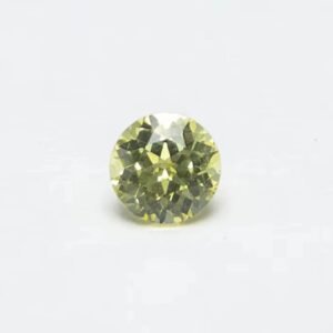 Lab-Grown Yellow Sapphire – Round Cut Loose Gemstone