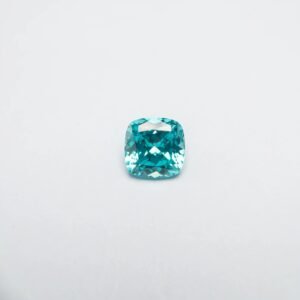 Lab-Grown Paraiba – Cushion Cut Loose Gemstone
