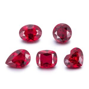 Lab-Grown Pigeon Blood Ruby – Mixed Cuts Loose Gemstone