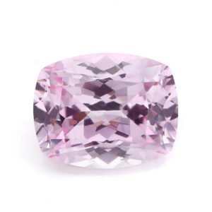 Lab-Grown Morganite Pink Sapphire – Square Cut Loose Gemstone