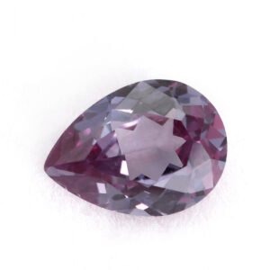 Lab-Grown Alexandrite – Pear Cut Loose Gemstone