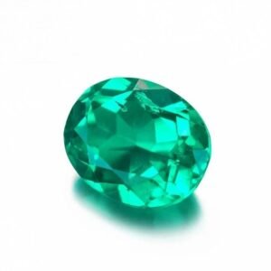 Lab-Grown Emerald – Oval Cut Loose Gemstone