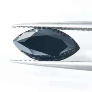 GRA Certified Moissanite Black – Marquise Cut Loose Stone (2)